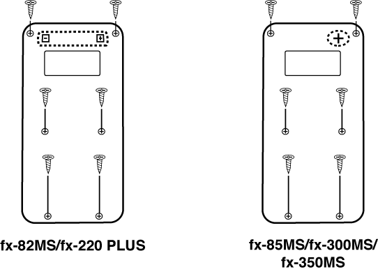 fx-82MS/fx-220 PLUS fx-85MS/fx-300MS/fx-350MS