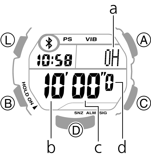 Using the Timer - Timer - STB-1000 Operation Guide - Support - CASIO