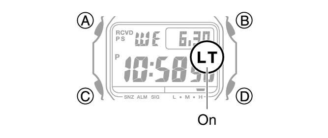 Viewing the Face in the Dark Module No. 3495 G SHOCK Support CASIO