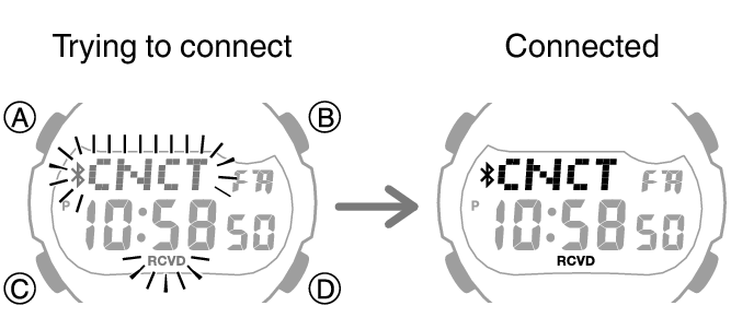 Casio digital cheap watch setting instructions