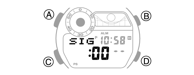 Casio discount sig alarm