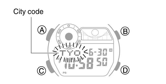 Configuring Power Saving Function Settings Module No. 3521 G SHOCK