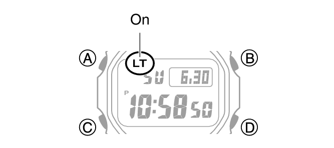 G shock hotsell auto light setting