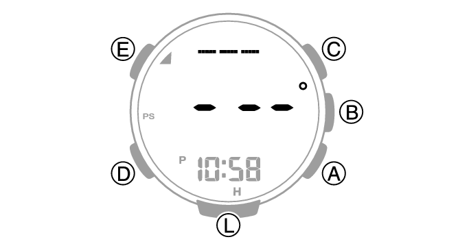 Taking a Compass Reading Module No. 5635 G-SHOCK - Support - CASIO