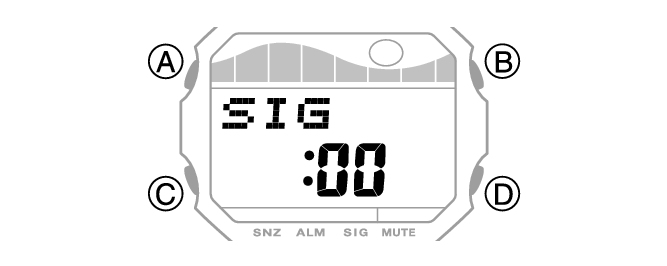 Casio discount sig alarm