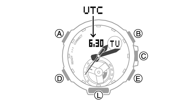 Selecting UTC (Coordinated Time) as Your World Time Module No. 5631 - Support CASIO