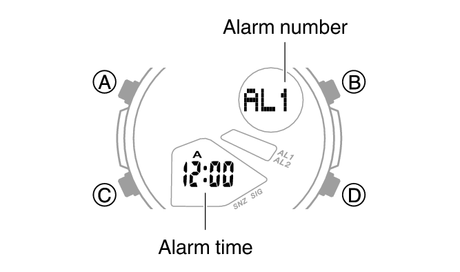 Configuring Alarm Settings Module No. 5699 EDIFICE Support CASIO