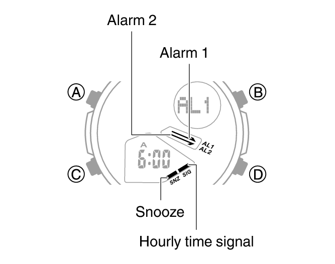 How to turn best sale off alarm casio watch