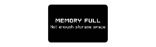 3516_MEMORY_FULL