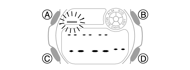 Inserir dados M dulo de n 3531 BABY G Suporte CASIO