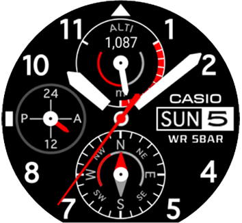 Smart Outdoor Watch serie WSD - Supporto - CASIO